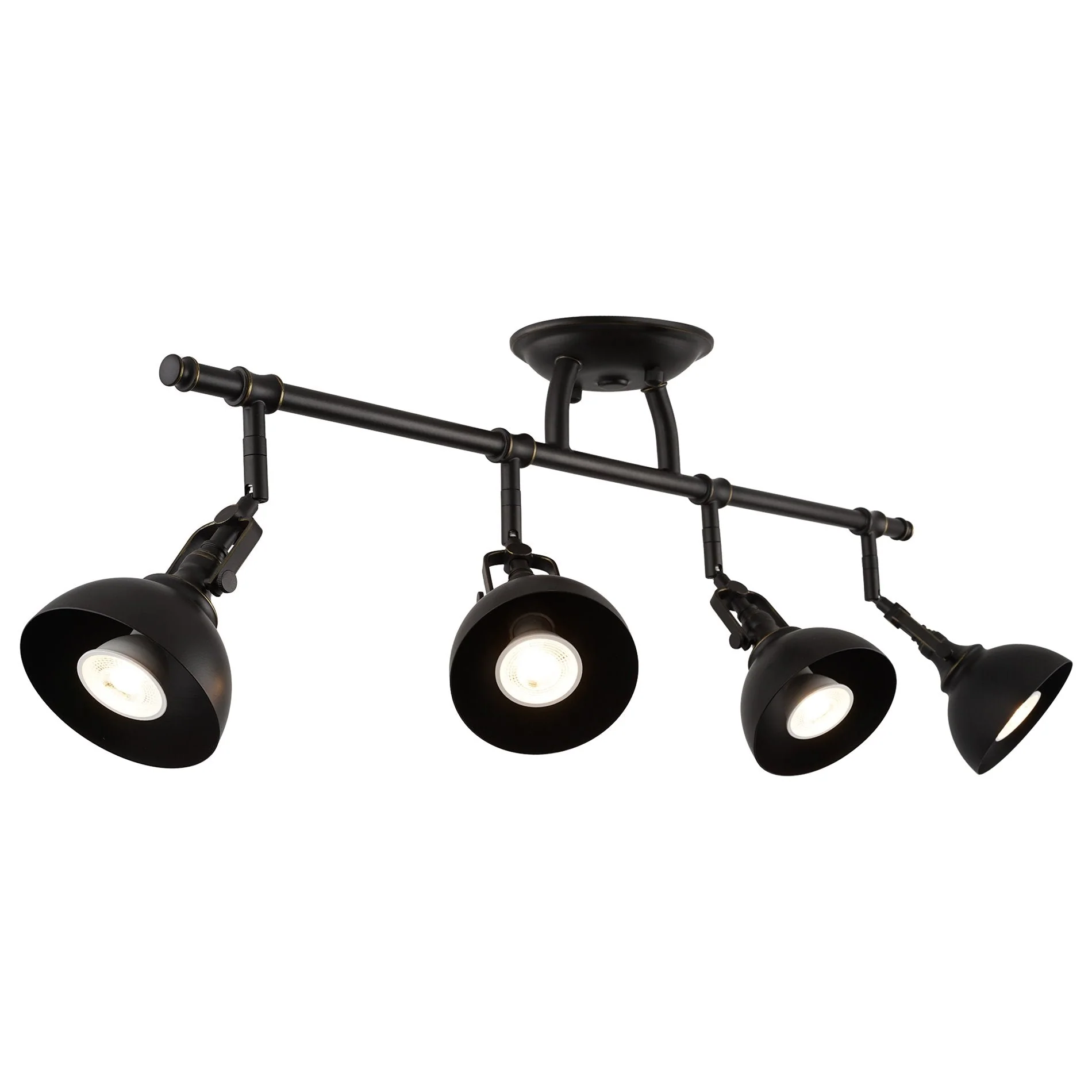 Broadway 30 Industrial 4-Light Directional Track Lighting