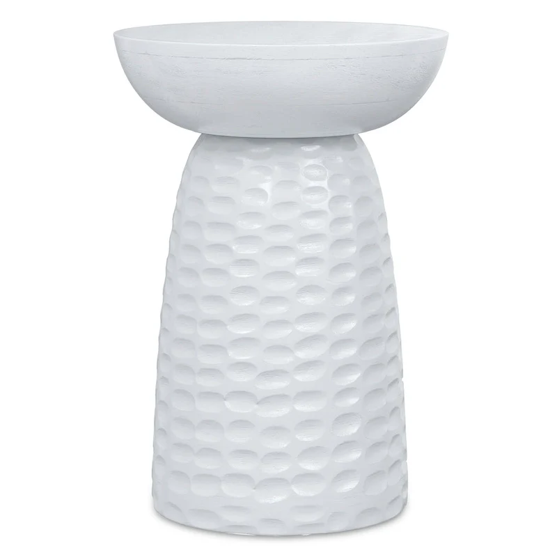 Solid Wood Accent Table - 12.6