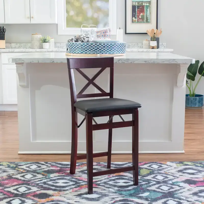 24-Inch Folding Counter Stool