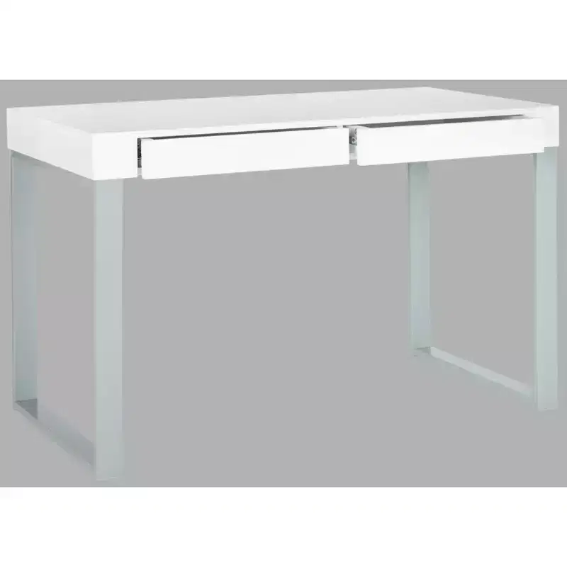 Barton Desk - FOX2206 - White/Grey - Safavieh Couture