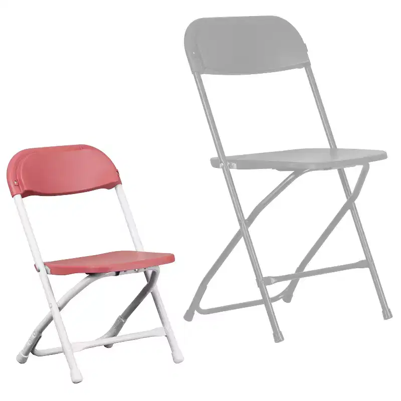 Flash Furniture 10 Pack Kids Plastic Folding Chair