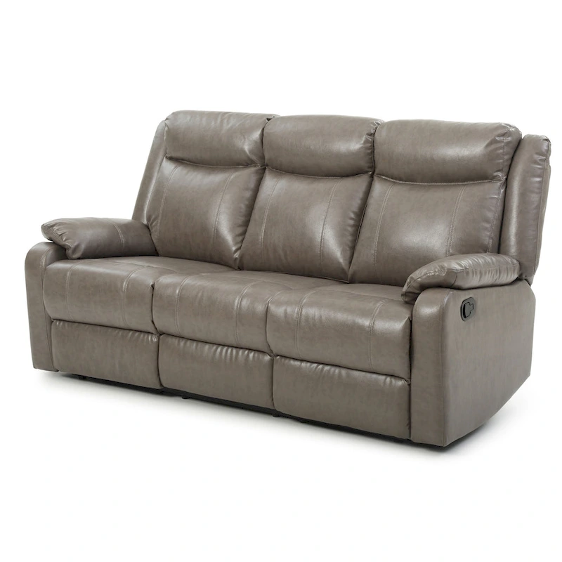 Ward Faux Leather Double Reclining Sofa