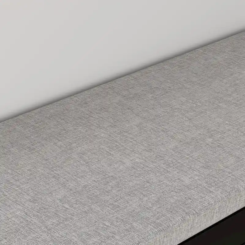 Chic Pet Haven: Luxe Wooden Dog Crate & Designer Home Bench - 47.2