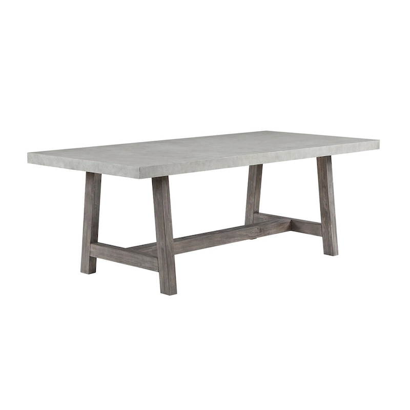 Corktown Faux Concrete 7pc Dining Set