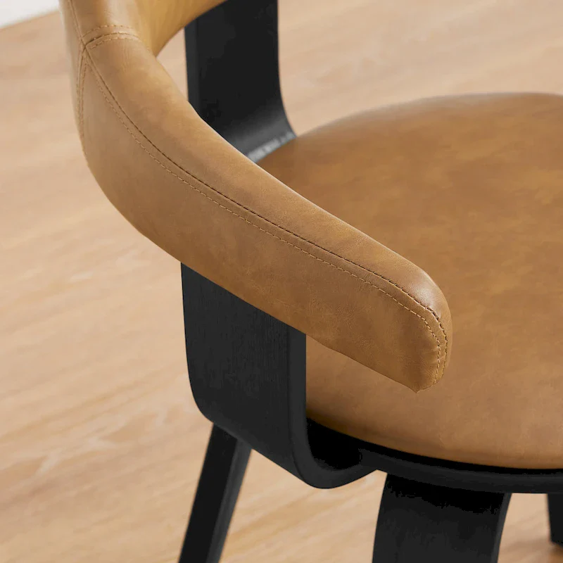 Art Leon Mid-century Modern Swivel Accent Chair