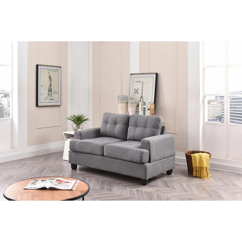 Sandridge Microsuede Loveseat