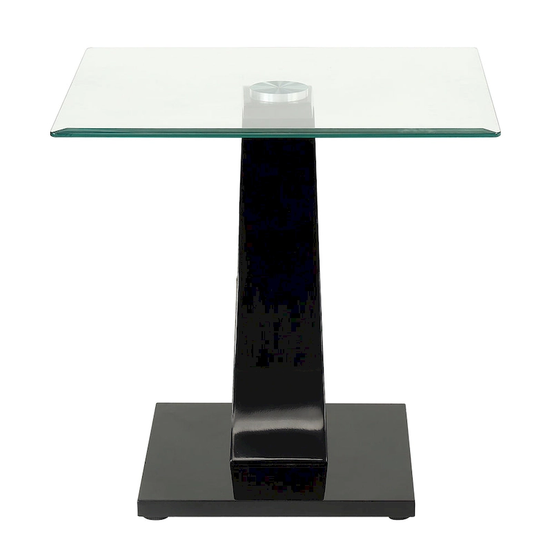 Cres Glam Glasstop 3-Piece Coffee Table Set by Furniture of America