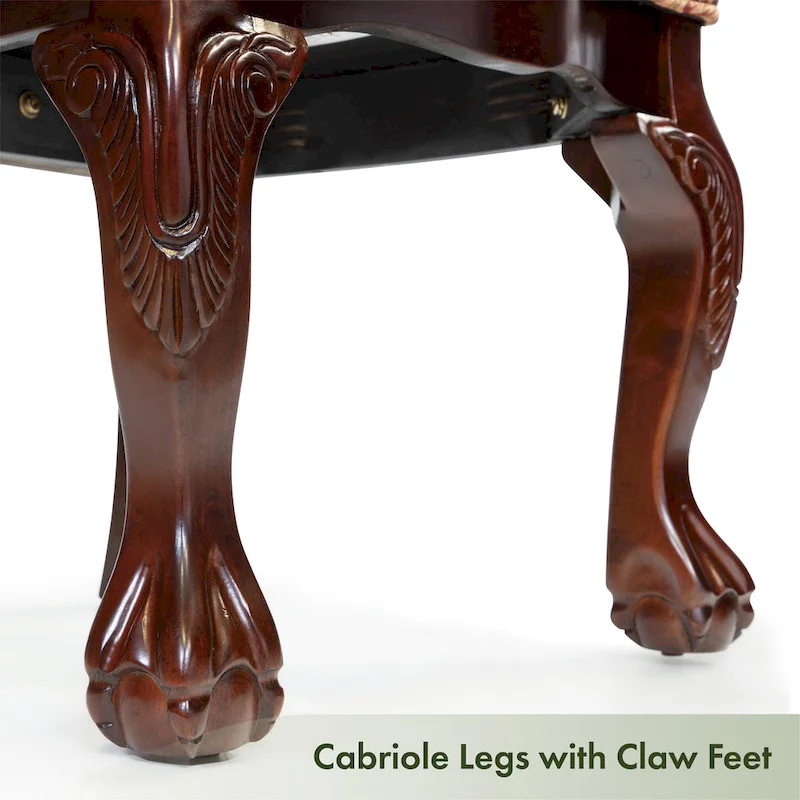 Carpia Traditional Wood Dining Chairs (Set of 2) by Furniture of America