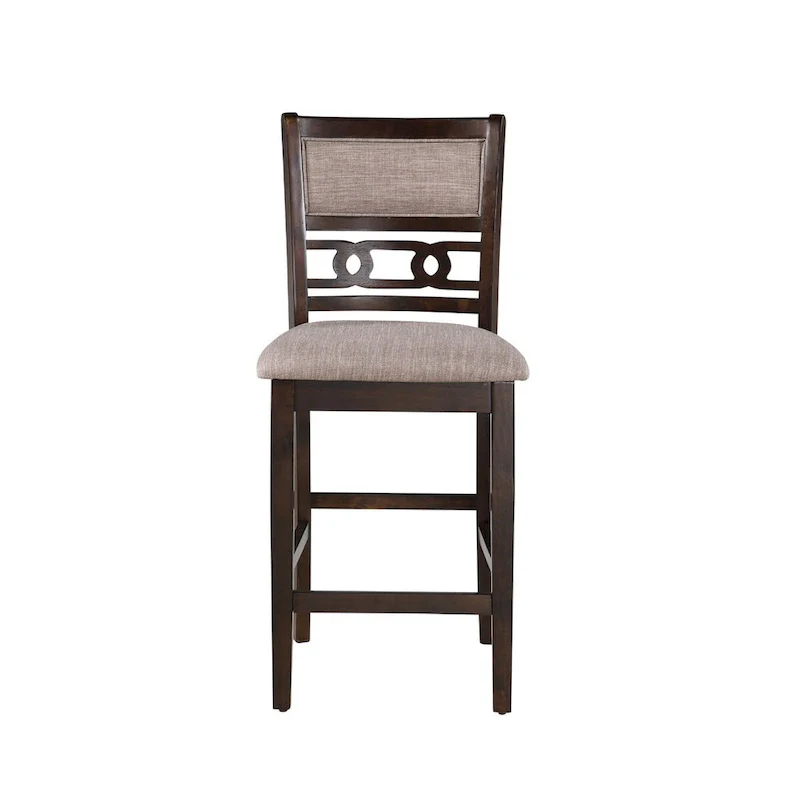 Gary 42 Inch 5 Piece Counter Table Set, Cherry Brown