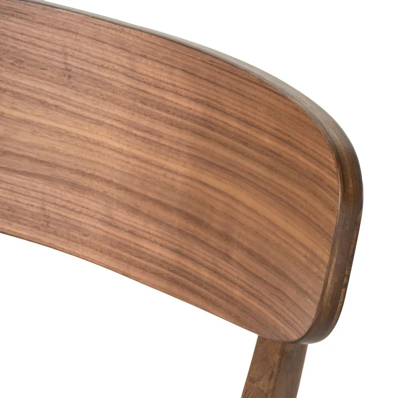 Fabric-upholstered Wood Dining Chairs