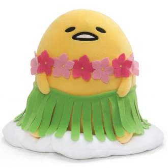 Gudetama The Lazy Egg Hula Skirt 28cm