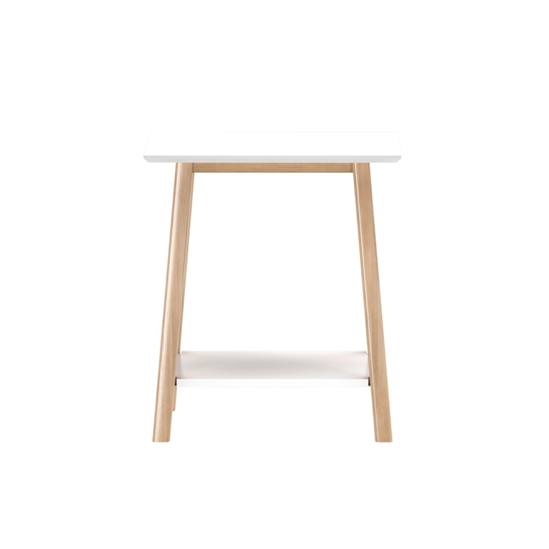Plank and Beam Mid-Century Modern Accent End Table - 23 L x 16.25 W x 25.5 H