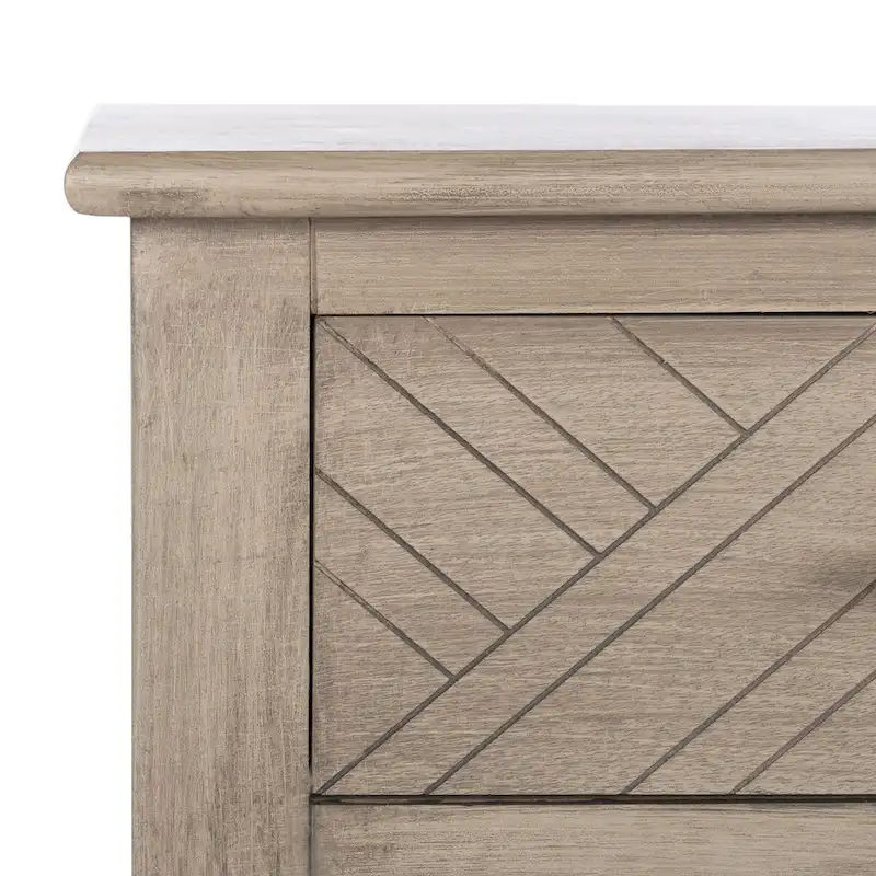 SAFAVIEH Eryka 2-Drawer Console Table - 35.5 W x 13 L x 29.5 H - 36Wx13Dx30H