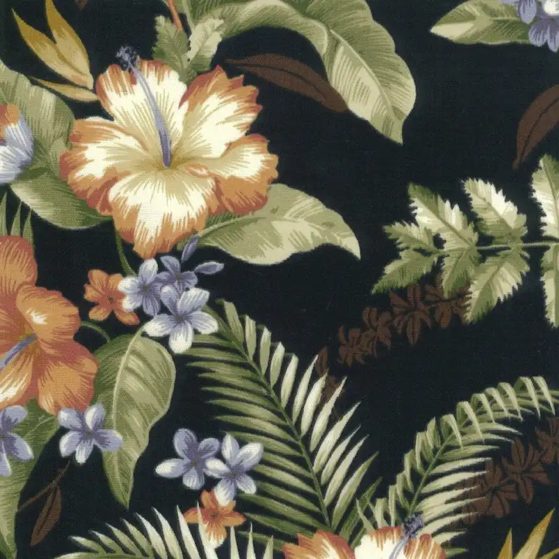 International Caravan Maui Footstool with Cushion