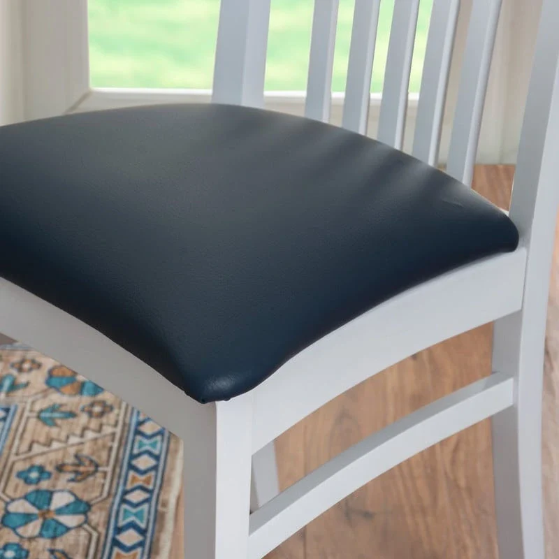 Linon White Wyeth Chair (Set of 2)