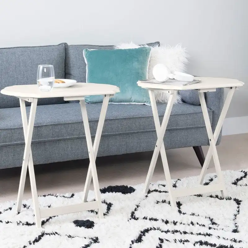 Hedda Folding Snack Tray (Set of 2)