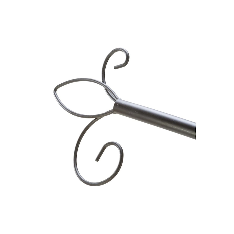 Brown Metal Classic Spiral Purse Tree