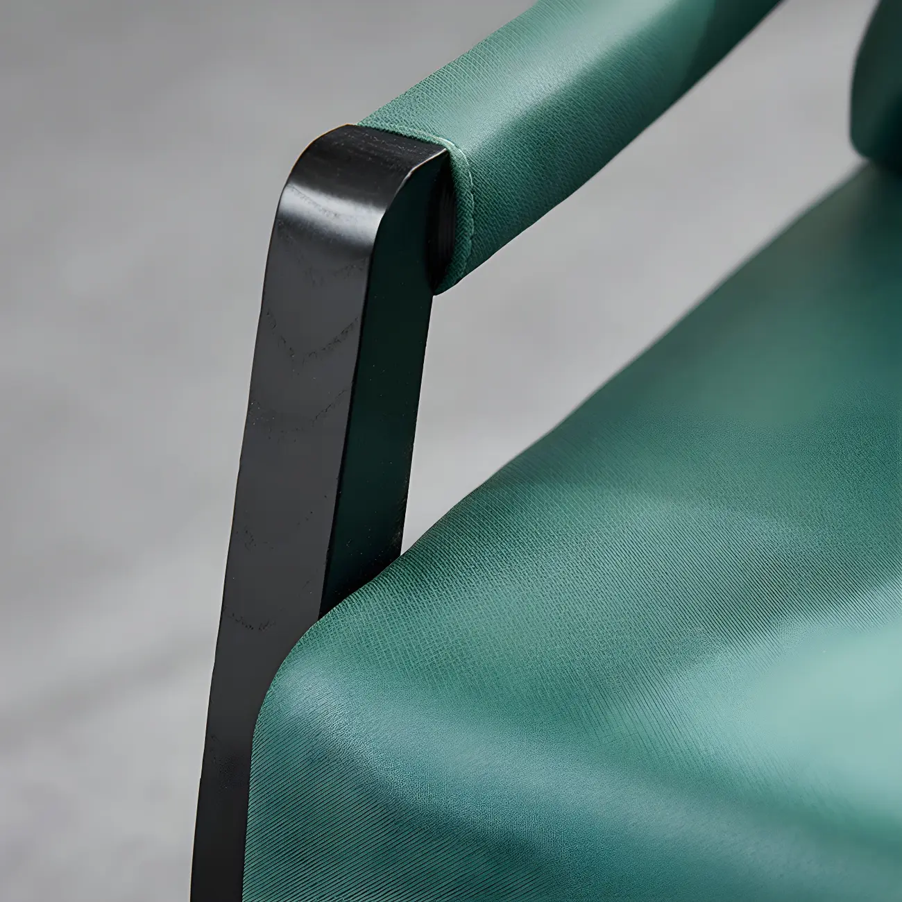 Modern Faux Leather Lounge Chair with Pillow Back