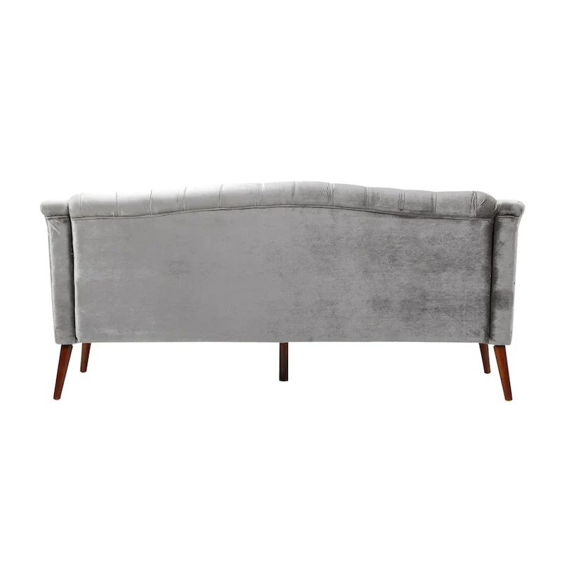 Adelia Modern Glam Tufted Velvet Sofa by Christopher Knight Home