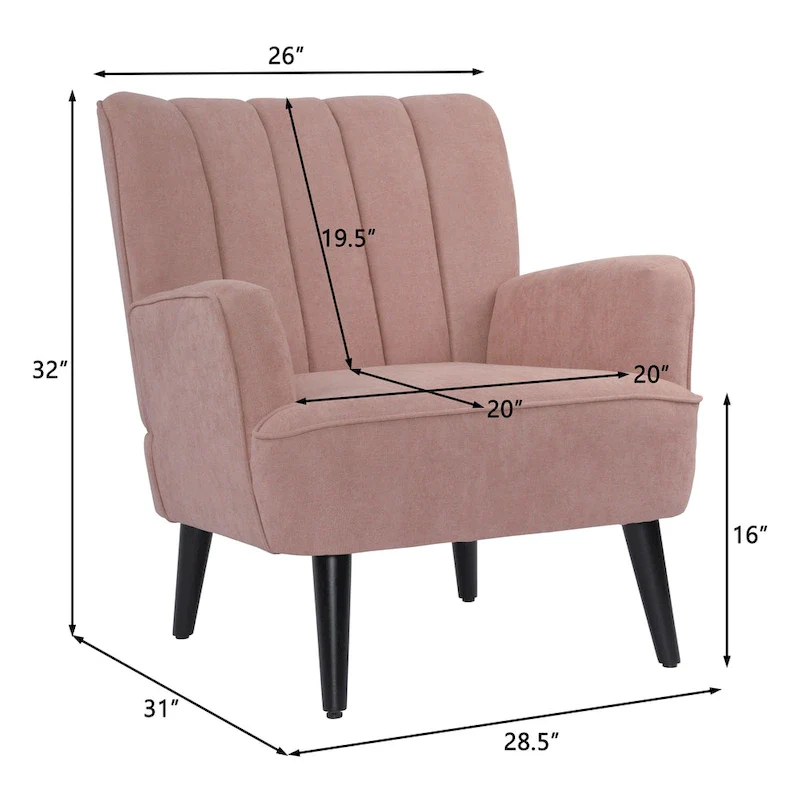 Comfy Accent Chair Cozy Arm Chair Single Sofa