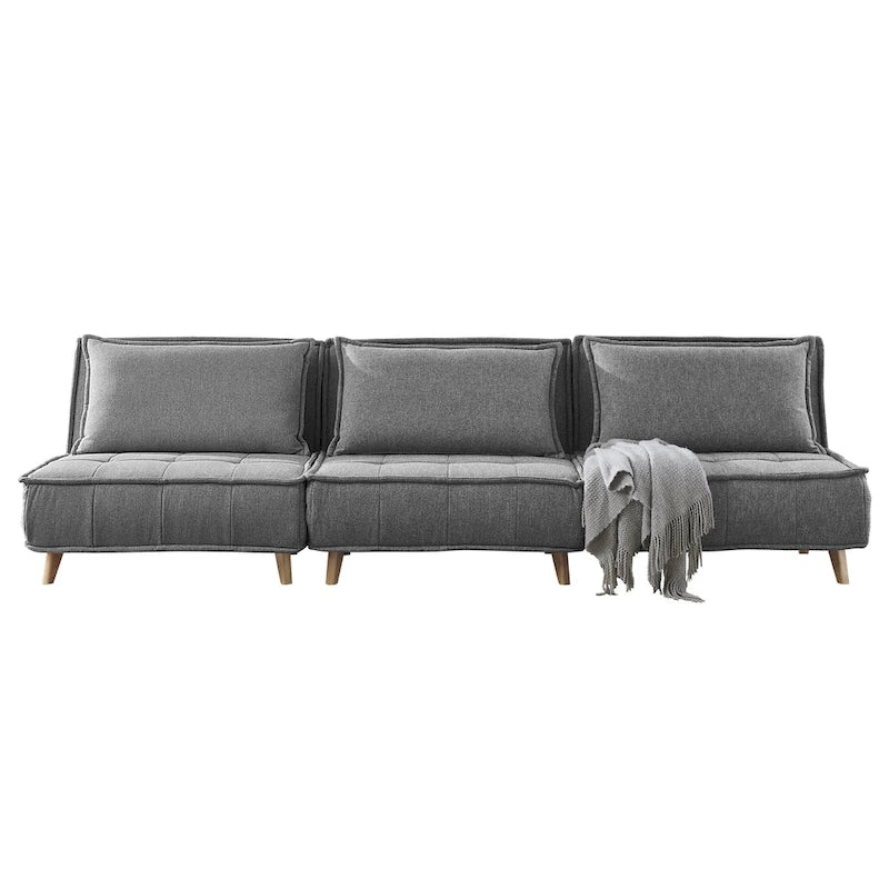 Art Leon Modern Modular Convertible Sofa Chair