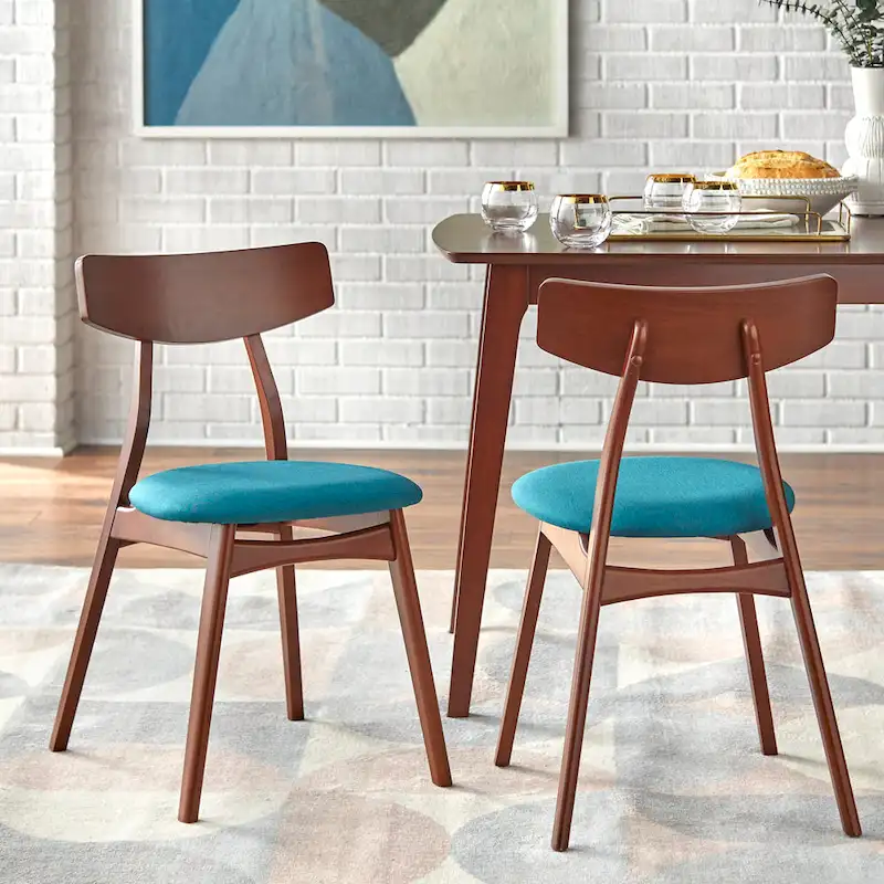 Simple Living Solid Beechwood Cadiz Dining Chairs (Set of 2)
