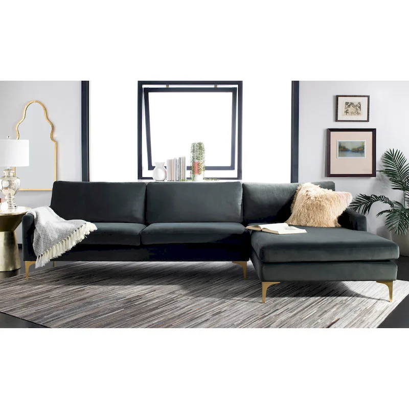 SAFAVIEH Couture Brayson Chaise Sectional Sofa