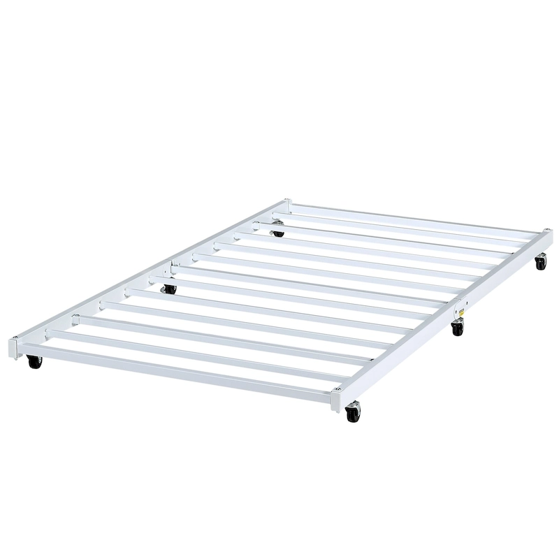 VECELO Twin Trundle Bed Frame Only