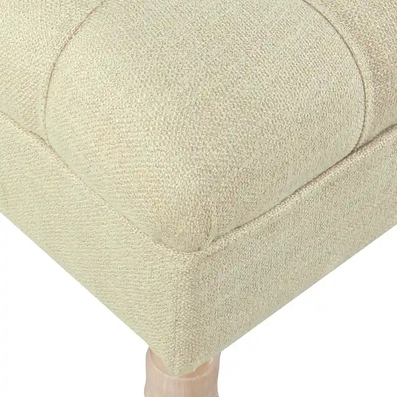 HomePop Classic Tufted top Upholstered Bench