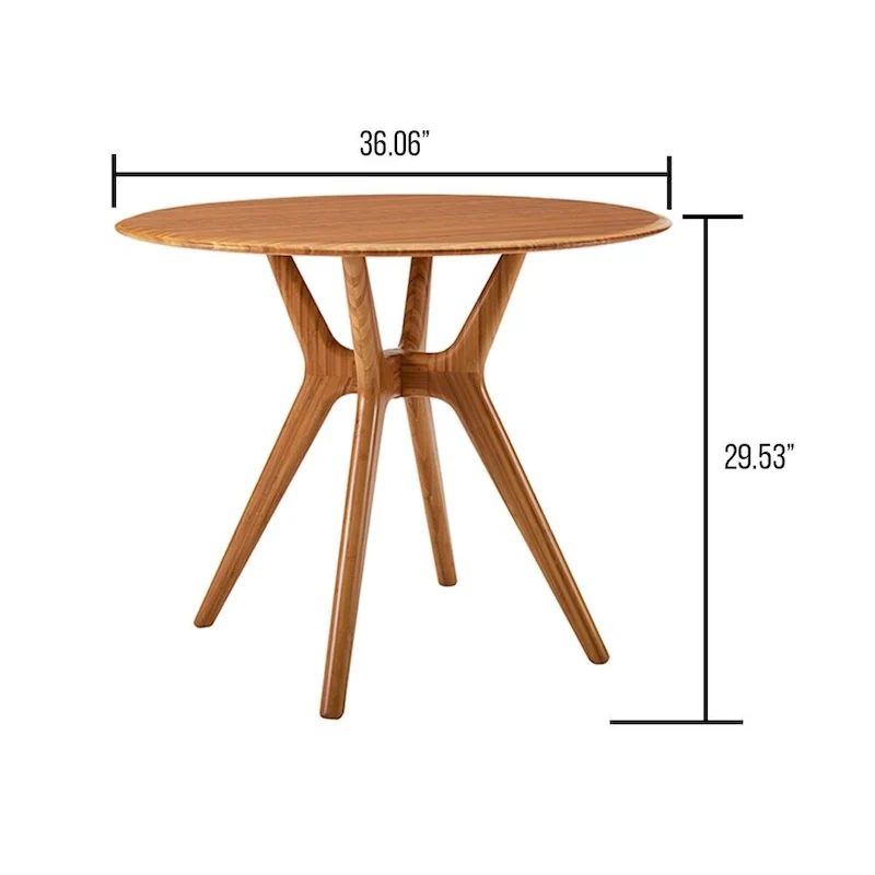 36 Round Dining Table, Copper