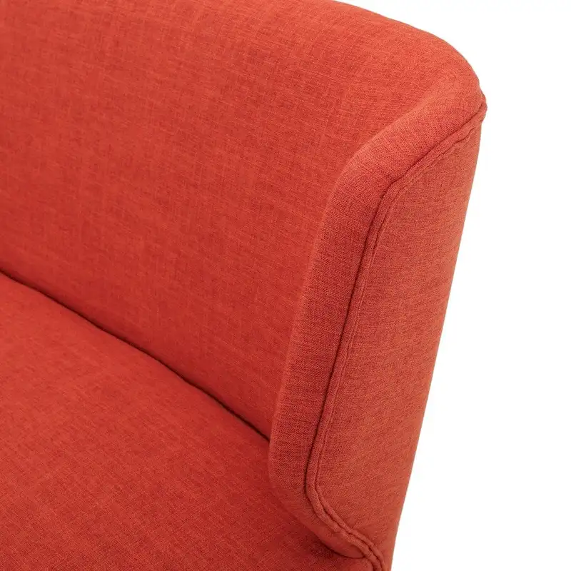 Desdemona Mid-Century Fabric Loveseat by Christopher Knight Home