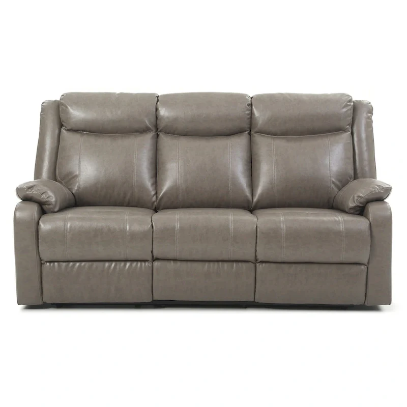 Ward Faux Leather Double Reclining Sofa