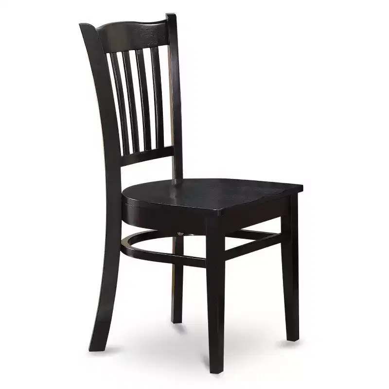 HomeStock Round Kitchen Table & Chair Set Linen White Modern Style SHGR5-WHI-W
