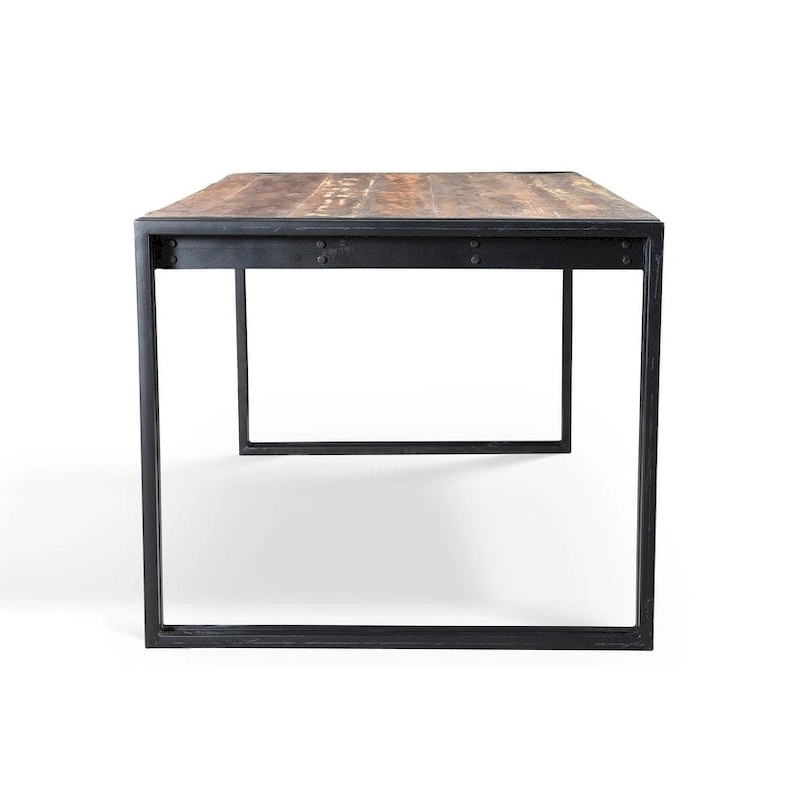 Timbergirl Handmade Old Reclaimed Wood Dining Table (India)