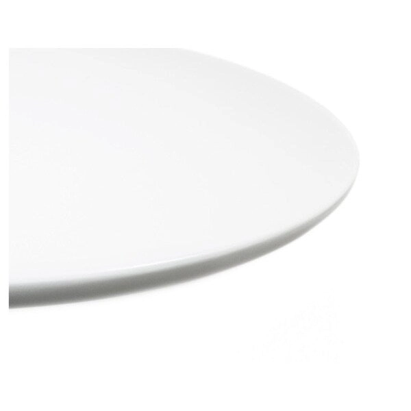 Tulip Dining Table Oval MDF - White