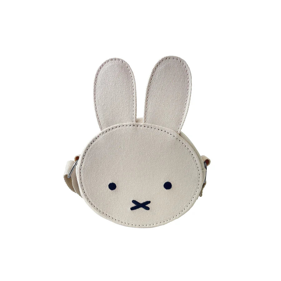 Miffy Crossbody Bag Canvas Ears Lilac Small