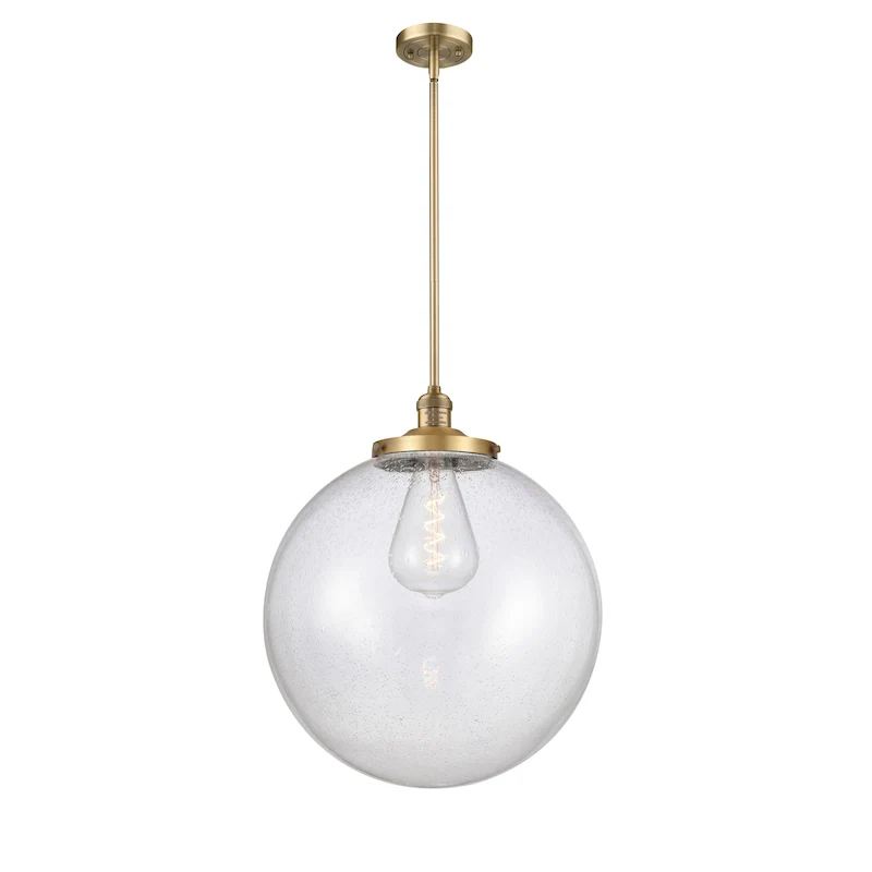 Innovations Lighting Franklin Restoration Beacon - 1 Light 18  Stem Hung Pendant