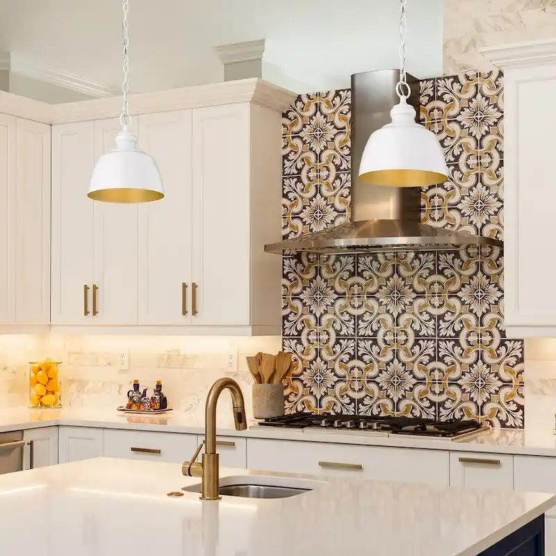 Golden Lighting 0316-M1L Holmes 9  Wide Mini Pendant