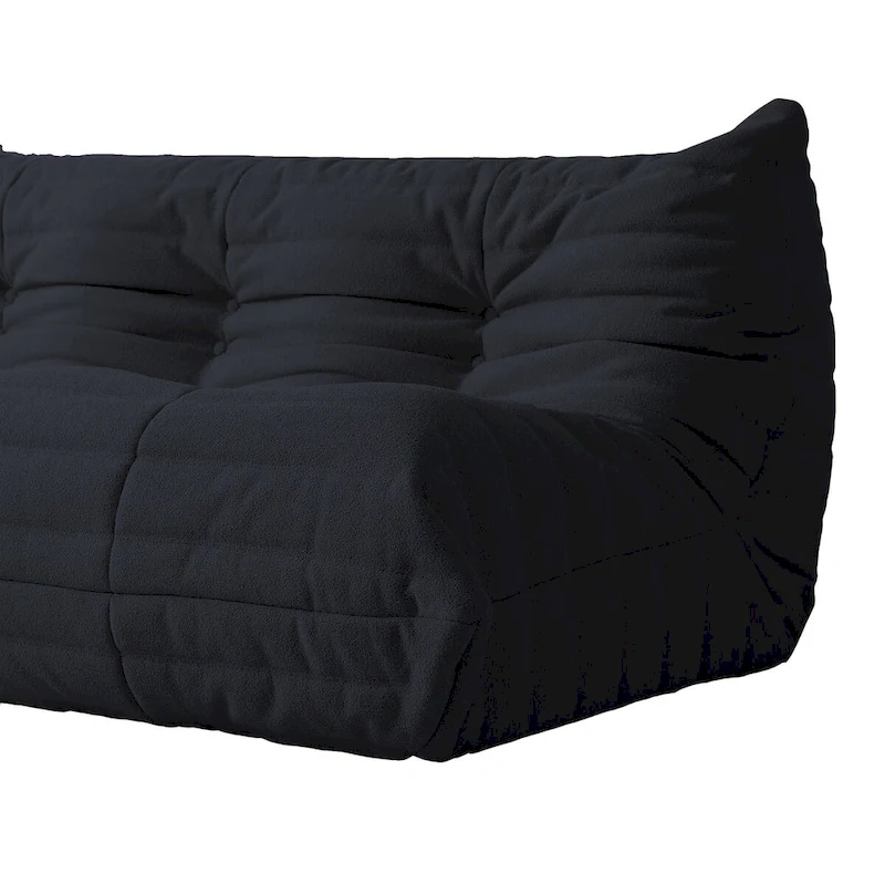 Teddy Velvet Sofa Bean Bag Couch Sets