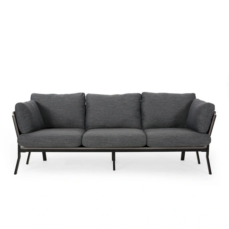 Carvel Mid-century Modern 3-seater Sofa by Christopher Knight Home