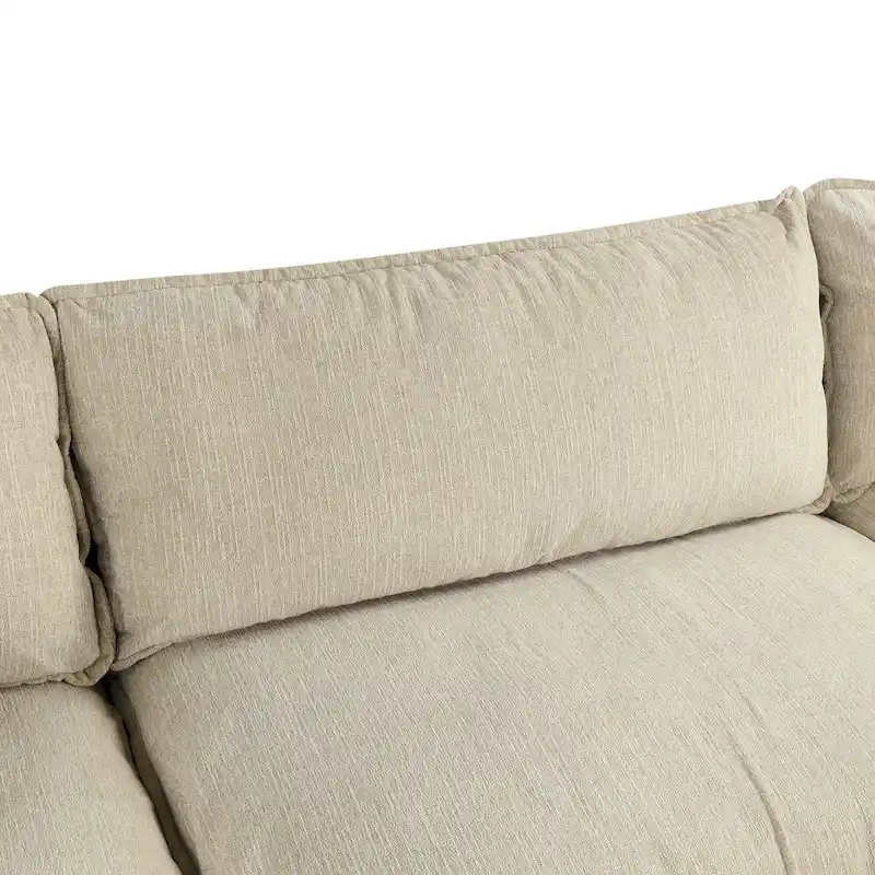 Sectional Sofa Cloud Sofa Chenille Upholstered Sofa