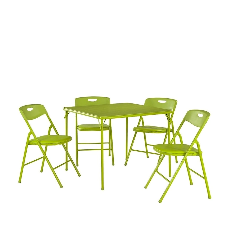 Cosco 5-piece Folding Table and Chairs Set