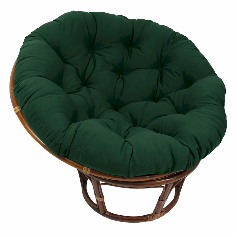 52-inch Solid Twill Papasan Cushion (Cushion Only)