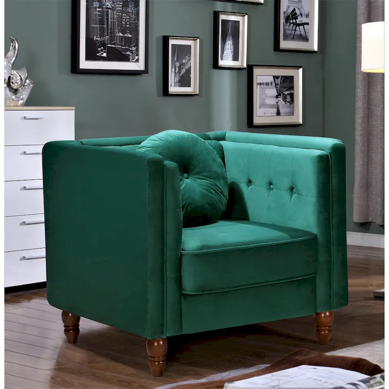 Roberta Velvet Armchair