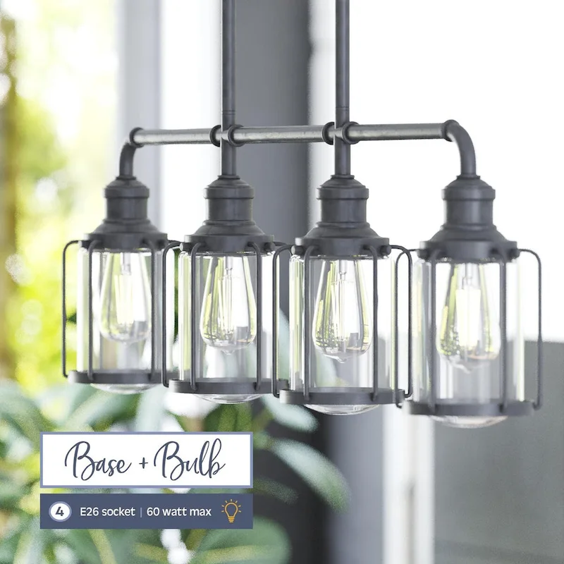 Prominence Home Lincoln Woods, Pendant Light, One Light, Pendant - Matte Black