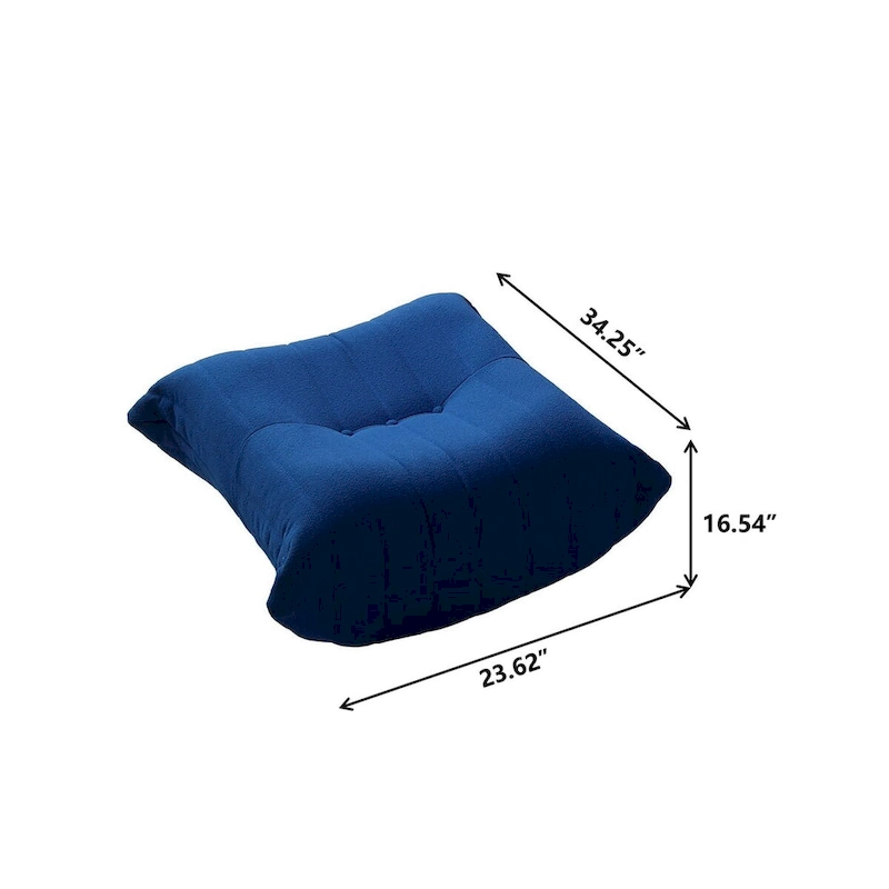Teddy Velvet Sofa Bean Bag Couch Sets