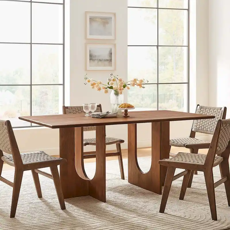 Rivian Rectangular 70 Wood Dining Table