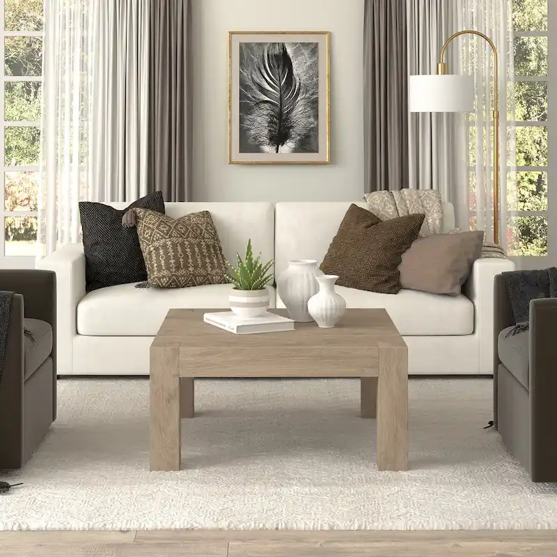 34 Wide Square Coffee Table - 34 Wide