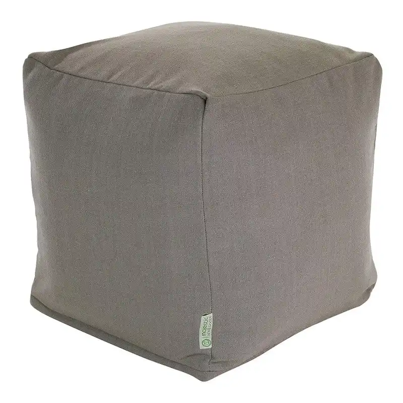 Majestic Home Goods Wales Indoor Ottoman Pouf Cube