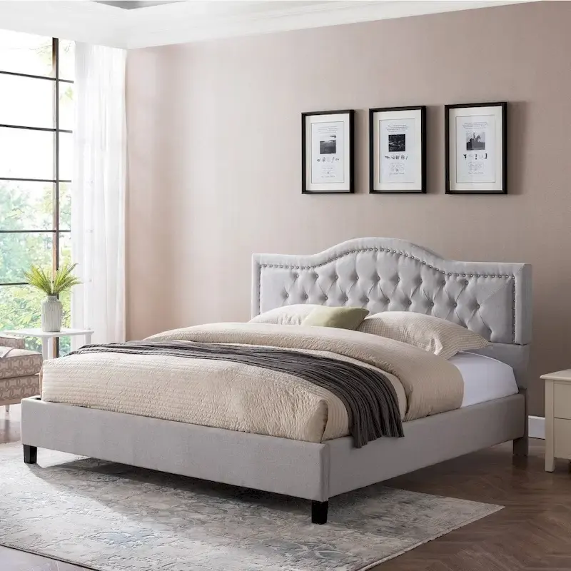 Dante Traditional King-Sized Bed Frame by Christopher Knight Home